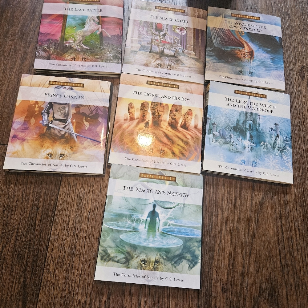 The Chronicles of Narnia Never Has the Magic Been So Real Audio Book CD Box Set.